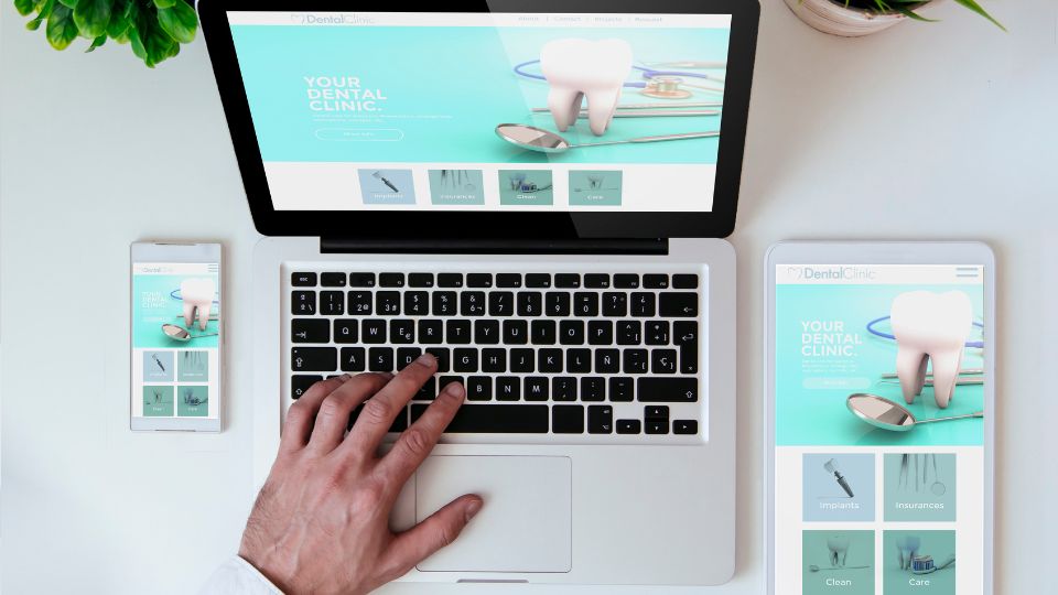 Person Working On A Laptop